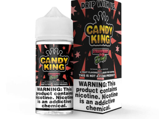 Candy King - Strawberry Pop Drops 100mL