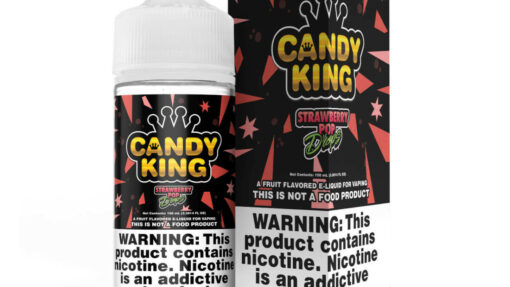 Candy King - Strawberry Pop Drops 100mL