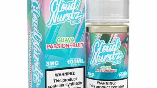 Cloud Nurdz TFN ICED - Guava Passionfruit (Pink Guava) 100mL