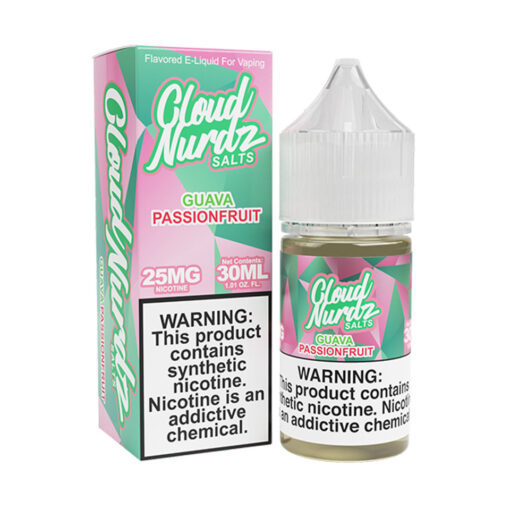 Cloud Nurdz TFN Salts - Guava Passionfruit (Pink Guava) 30mL
