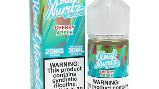 Cloud Nurdz TFN Salts ICED - Cherry Apple 30mL