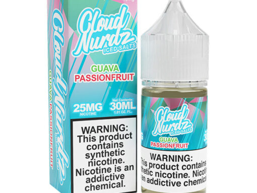 Cloud Nurdz TFN Salts ICED - Guava Passionfruit (Pink Guava) 30mL