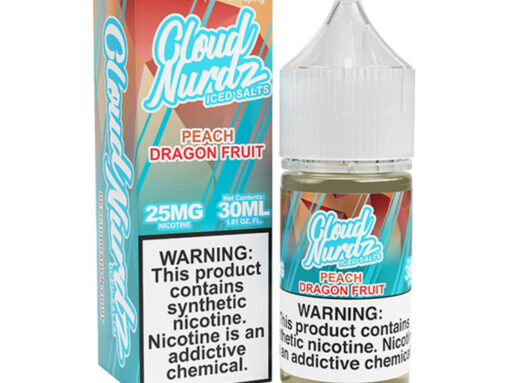 Cloud Nurdz TFN Salts ICED - Peach Dragonfruit 30mL