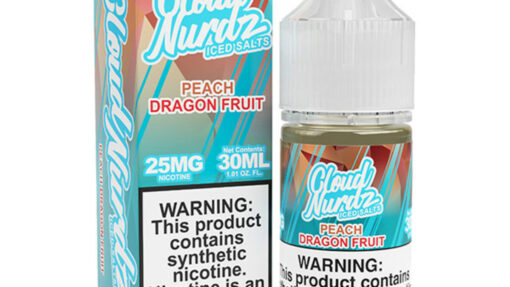 Cloud Nurdz TFN Salts ICED - Peach Dragonfruit 30mL