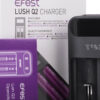 EFest LUSH Q2 - 2 Bay Smart LED Battery Charger