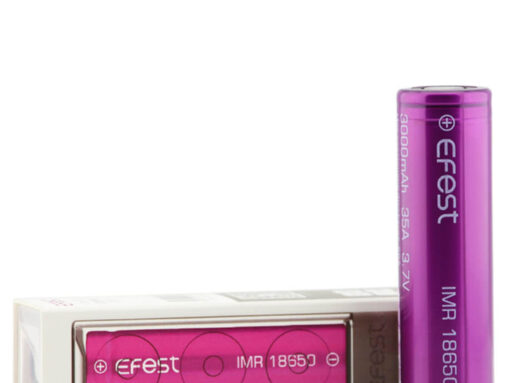 Efest Purple 18650 Flat Top 3000mAh 35 Amp IMR Battery
