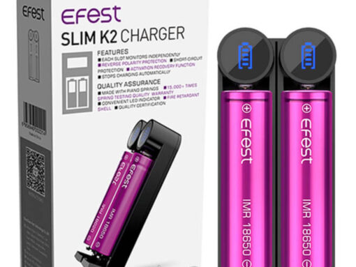 Efest Slim K2 - 2 Bay Smart Charger