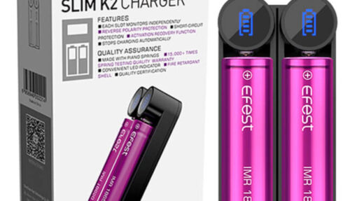 Efest Slim K2 - 2 Bay Smart Charger