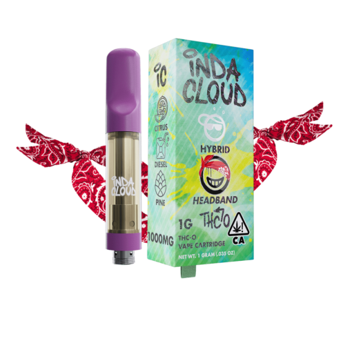 HEADBAND THC-O VAPE CARTRIDGE 1 GRAM