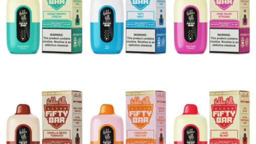 Hidden Hills Club x Fifty Bar Disposable Vape - 20000 Puffs