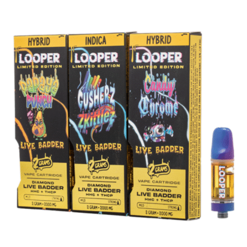 Looper - Diamond Live Badder + HHC + THC-P Cartridge | 2G