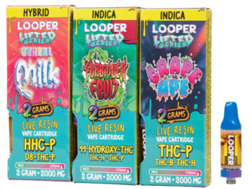 Looper - LIFTED Series Live Resin Cartridge | 2G
