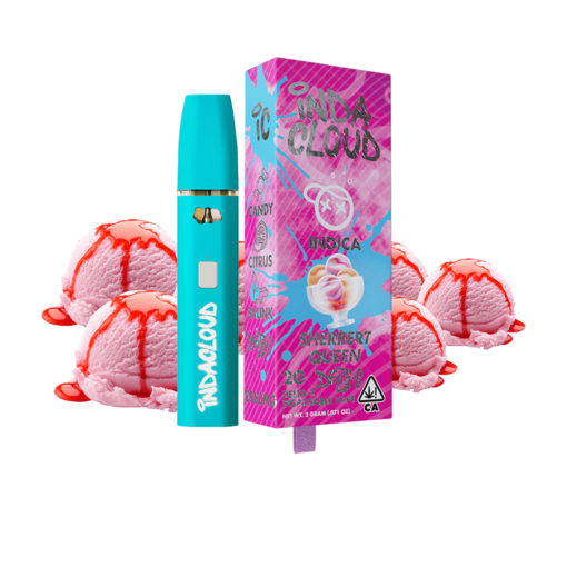 SHERBERT QUEEN DELTA 8 DISPOSABLE VAPE PEN 2 GRAMS