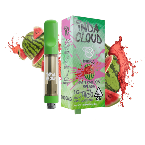 WATERMELON SPLASH THC-O VAPE CARTRIDGE 1 GRAM