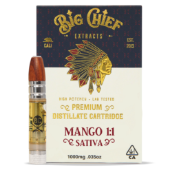 Big Chief THC Cartridge 1G - Mango 1:1